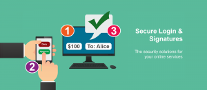 Keypasco secure login and signerature