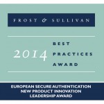 Frost & Sullivan Award European Secure Authentication New Product Innovation Leadership Award